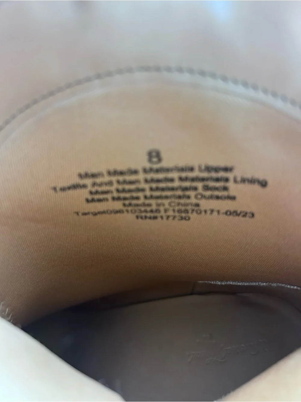 Twyla zipped Faux Leather Ivory Cowgirl Boots w/metal stud from Universal Thread